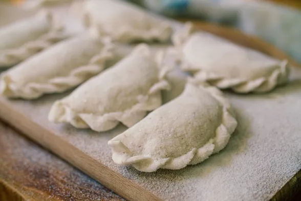 Pierogi z kapustą i z grzybami